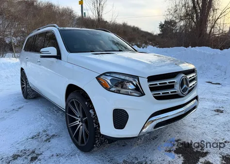 2019 Mercedes-Benz Gls 450 4Matic из США, поврежденный, VIN 4JGDF6EE3KB183212